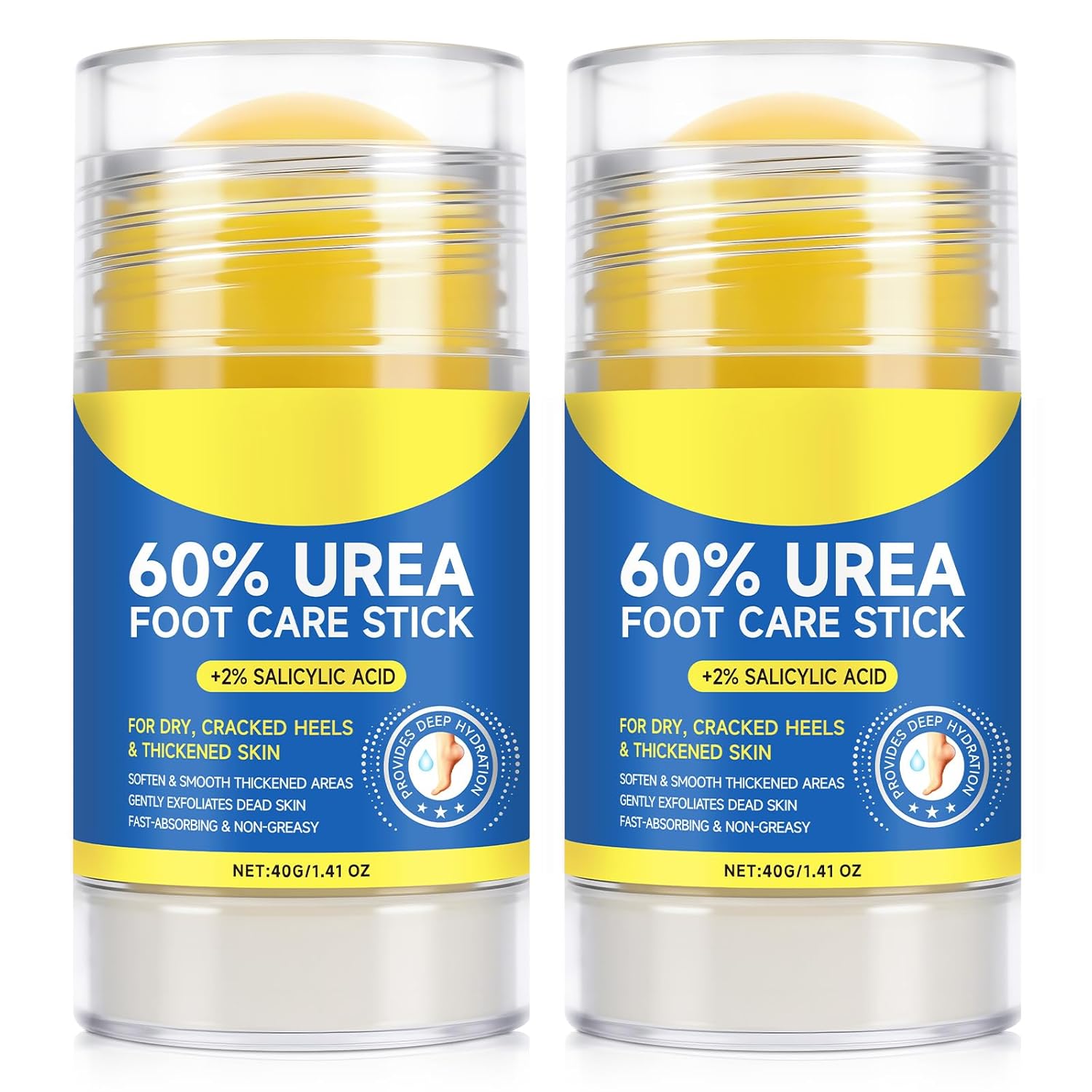 Balsam Stick cu Uree 60% pentru Piele Uscată și Crăpată (1+1 GRATIS)